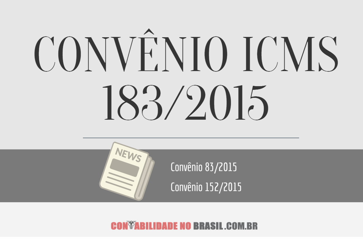 convênio icms 183 de 2015