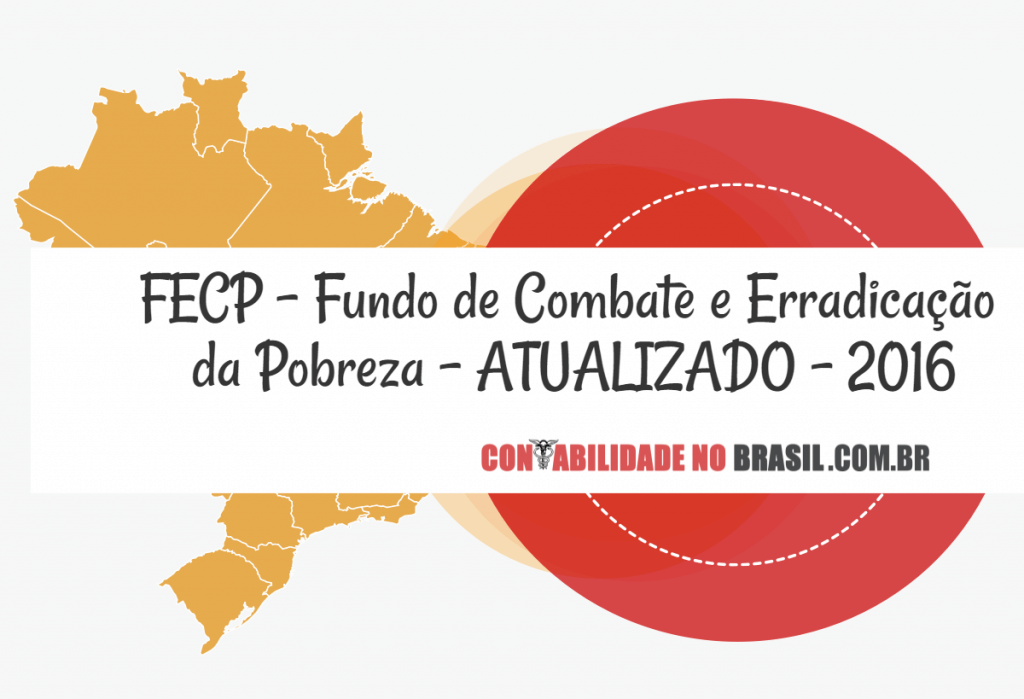 FECP Fundo de Combate e Erradicação da Pobreza 2016, listagem ...